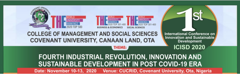 1st International Conference of Innovation and Sustainable Development (ICISD)