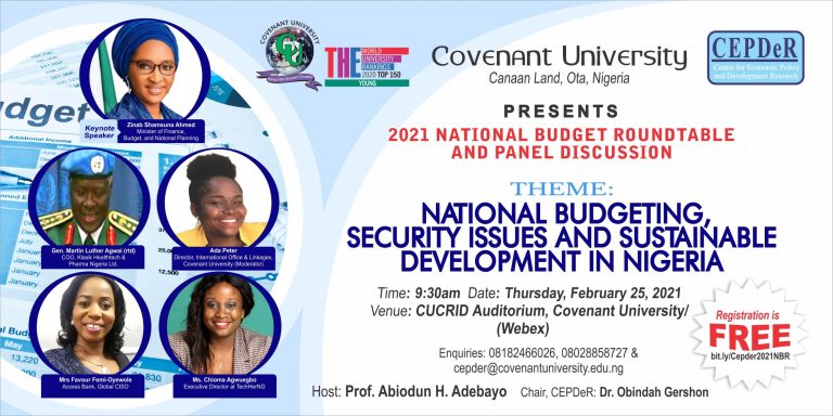 2021 National Budget Roundtable and Panel Discussion is Here…
