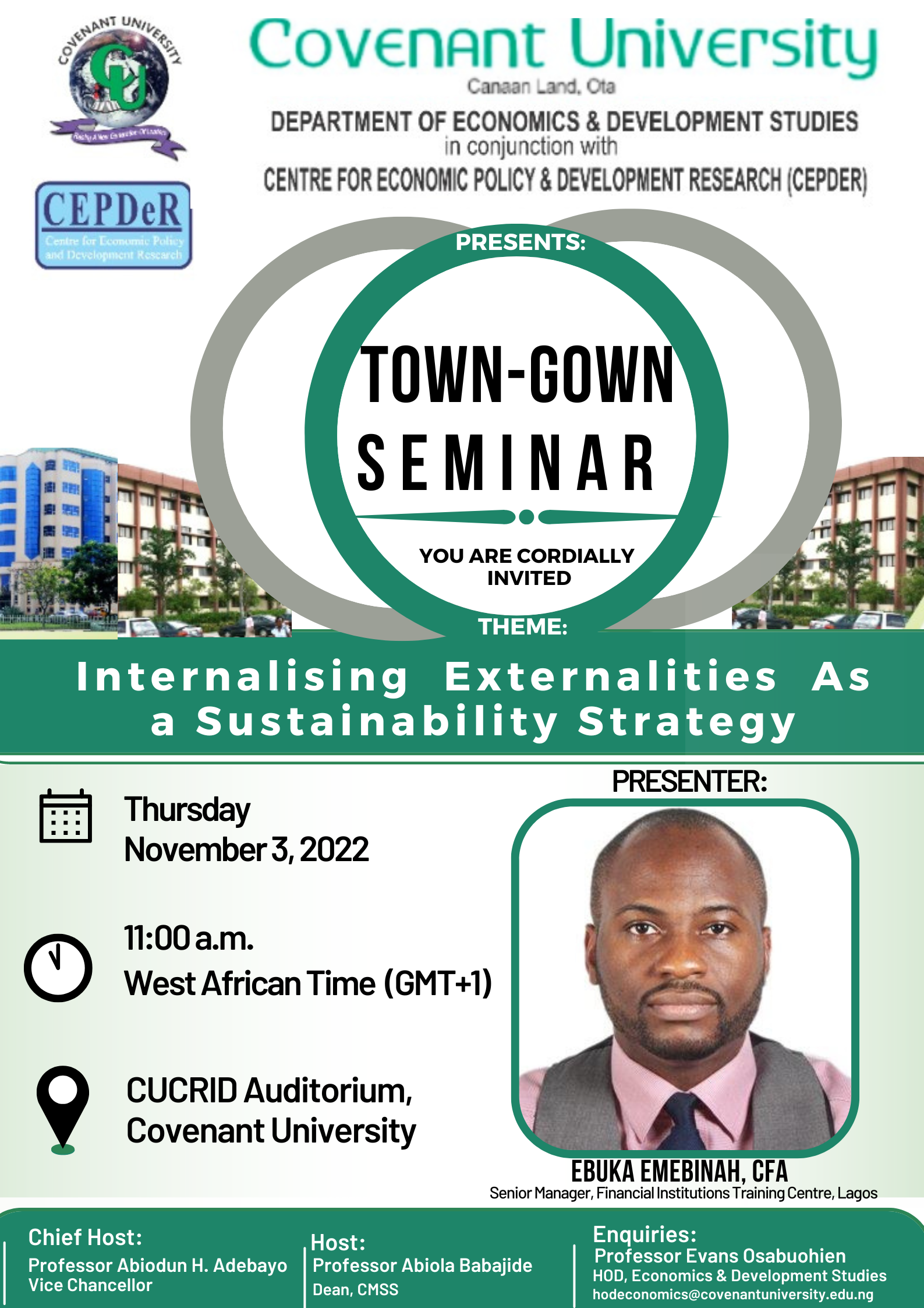 You are currently viewing Town and Gown Seminar Series
